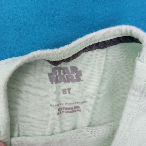 Girls 2T Star Wars Yoda "I'm Kind of a Big Deal" Outfit 4/$15 - Picture 3 of 4